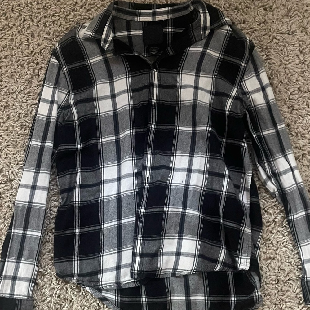 H&M Flannel Plaid Shirt